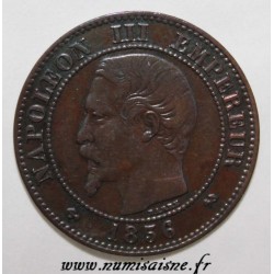 FRANKREICH - KM 776 - 2 CENTIMES 1856 B - Rouen - NAPOLÉON III