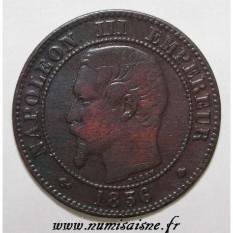 FRANKREICH - KM 776 - 2 CENTIMES 1856 BB - Strasbourg - NAPOLÉON III