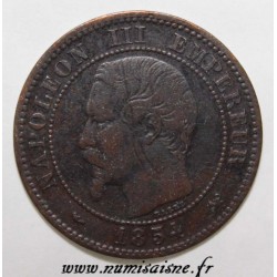 FRANCE - KM 776 - 2 CENTIMES 1854 W - Lille - NAPOLÉON III