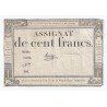 ASSIGNAT DE 100 FRANCS - 07/01/1795 - DOMAINES NATIONAUX