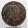 GADOURY 104 - 2 CENTIMES 1862 K - Bordeaux - TYPE NAPOLEON III - KM 796