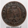 FRANCE - KM 796 - 2 CENTIMES 1862 K - Bordeaux - TYPE NAPOLEON III