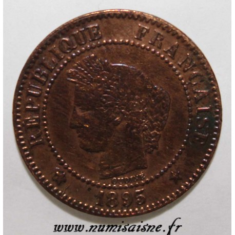 GADOURY 105 - 2 CENTIMES 1895 A - Paris - TYPE CÉRÈS - KM 827