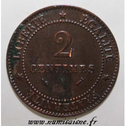 FRANKREICH - KM 827 - 2 CENTIMES 1895 A - Paris - TYP CERES