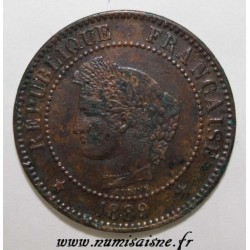 FRANCE - KM 827 - 2 CENTIMES 1889 A Paris TYPE CERES