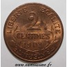 FRANCE - KM 841 - 2 CENTIMES 1908 - TYPE DUPUIS