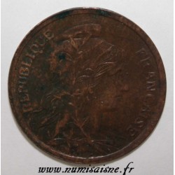 GADOURY 107 - 2 CENTIMES 1908 - TYPE DUPUIS - KM 841