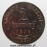 GADOURY 107 - 2 CENTIMES 1908 - TYPE DUPUIS - KM 841