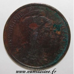 GADOURY 107 - 2 CENTIMES 1908 - TYPE DUPUIS - KM 841