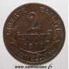 FRANCE - KM 841 - 2 CENTIMES 1911 - TYPE DUPUIS