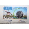 PAYS BAS - KM 358 - 5 EURO 2014 - Moulins de Kinderdijk