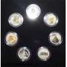 COIN SET - THE 7 WONDERS OF THE ANTIQUE WORLD