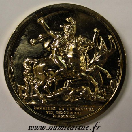 FRANCE - MEDAL - NAPOLÉON BONAPARTE - BATTLE OF MOSKOWA - 1812