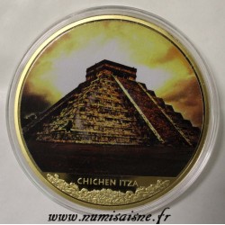 FRANCE - MEDAL - MAYAS - CHICHEN ITZA - 2012