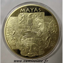 FRANCE - MEDAL - MAYAS - CHICHEN ITZA - 2012