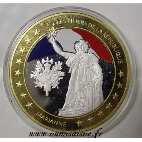 FRANCE - MÉDAILLE - LES PILIERS DE LA RÉPUBLIQUE - MARIANNE