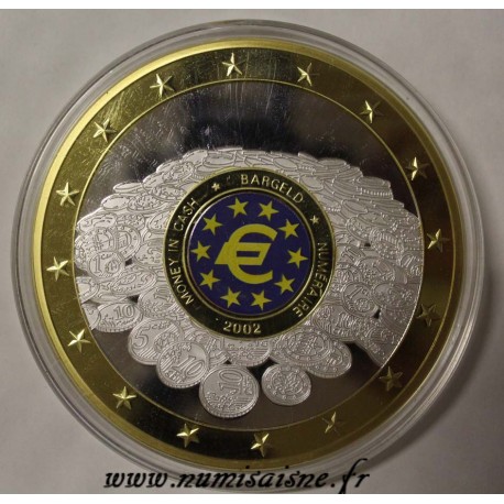 FRANCE - MÉDAILLE - EUROPE - NUMERAIRE 2002