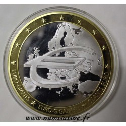 FRANCE - MEDAL - EUROPE - MONEY IN CASH 2002