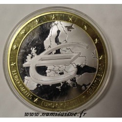 FRANCE - MEDAL - 10 YEARS OF EURO 2009