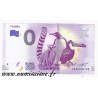 SPAIN - TOURISTIC 0 EURO SOUVENIR NOTE -  ZOO - FAUNIA - LEMURS - EMPEROR PENGUIN - TOUCAN - 2019