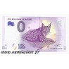 ESPAGNE - BILLET DE 0 EURO SOUVENIR - ZOO AQUARIUM DE MADRID - LYNX - 2018