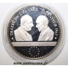 FRANCE - MÉDAILLE - DE GAULLE - ADENAUER - TRAITÉ DE L'ELYSÉE - 22/01/1963