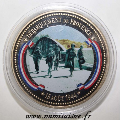 FRANCE - MEDAL - LANDING OF PROVENCE - 15/08/1944