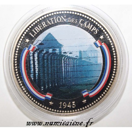 FRANCE - MÉDAILLE - LIBÉRATION DES CAMPS - 1945