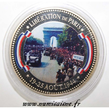FRANCE - MÉDAILLE - LIBÉRATION DE PARIS - 19-25 AOUT 1944