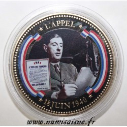 FRANCE - MÉDAILLE - L'APPEL DU 18 JUIN 1940