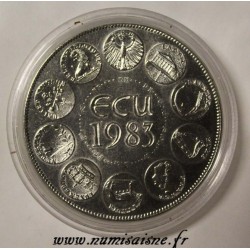 FRANCE - MÉDAILLE - EUROPA - ECU 1983