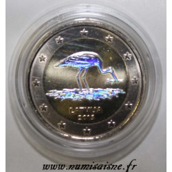 LETTLAND - 2 EURO 2015 - DER STÖRCHE - HOLOGRAM