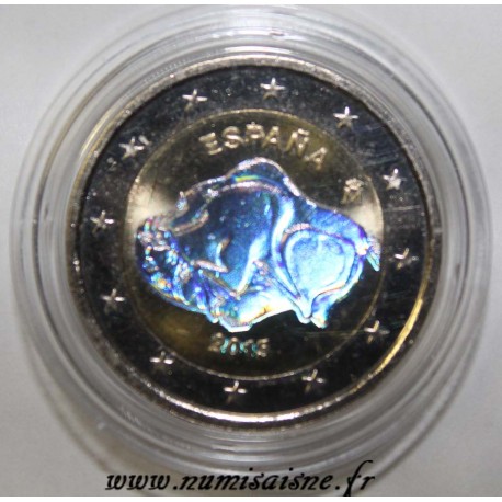 SPANIEN - 2 EURO 2015 - HÖHLE VON ALTAMIRA - HOLOGRAM