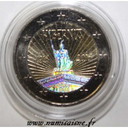 IRLANDE - 2 EURO 2016 - 100ème Anniversaire Insurrection de Paques - HOLOGRAMME