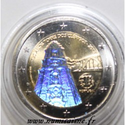 PORTUGAL - 2 EURO 2013 - 250 ANNIVERSAIRE TOUR DES CLERCS - HOLOGRAMME