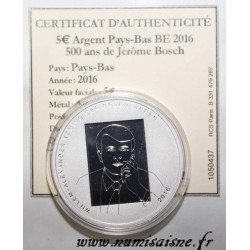 NETHERLANDS - 5 EURO 2016 - 500 YEARS OF JÉRÔME BOSCH