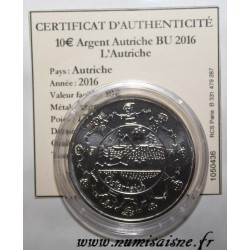 ÖSTERREICH - 10 EURO 2016