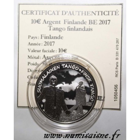 FINLAND - 10 EURO 2017 - FINNISH TANGO