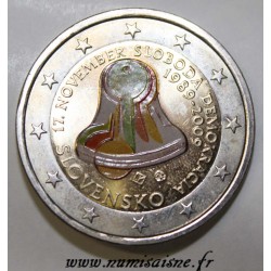 SLOVAKIA - 2 EURO 2009 - DEMOCRACY - COLOR