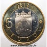 FINNLAND - 5 EURO 2014 - Kuckuck - Tierprovinz Karelien