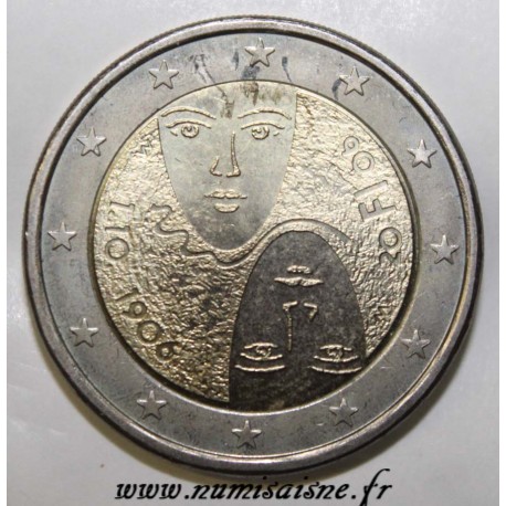 FINLAND - 2 EURO 2006 - 100 YEARS OF UNIVERSAL SUFFRAGE