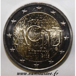 LITHUANIA - 2 EURO 2015 - LITHUANIAN LANGUAGE