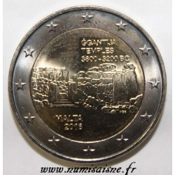 MALTA - 2 EURO 2016 - GGANTIJA TEMPLES