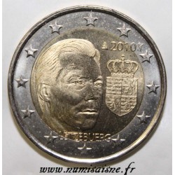 LUXEMBOURG - 2 EURO 2010 - GREAT DUKE HENRI