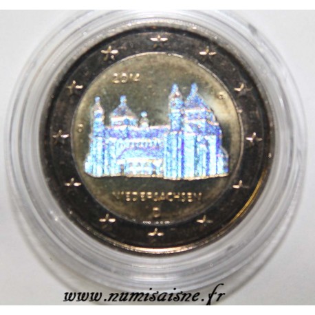 ALLEMAGNE - 2 EURO 2014 - ÉGLISE MICHAELIS - HOLOGRAMME