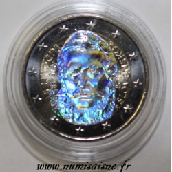 SLOVAKIA - 2 EURO 2015 - LUDOVIT STUR - HOLOGRAM