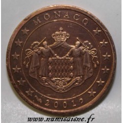 MONACO - 2 CENT 2001