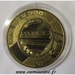 FRANCE - MÉDAILLE - TUNNEL SOUS LA MANCHE - 1990