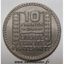 FRANKREICH - KM 908.2 - 10 FRANCS 1946 B - Beaumont le Roger - TYP TURIN RC