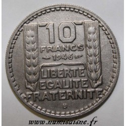 FRANKREICH - KM 908.2 - 10 FRANCS 1946 B - Beaumont le Roger - TYP TURIN RC